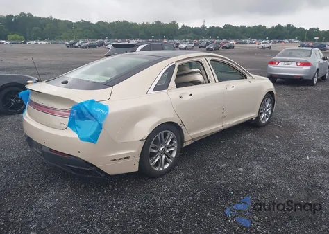 2014 Lincoln Mkz Hybrid from USA, damaged, VIN 3LN6L2LU1ER805987